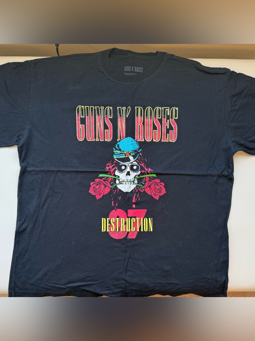 Black '87 Destruction Graphic Tee